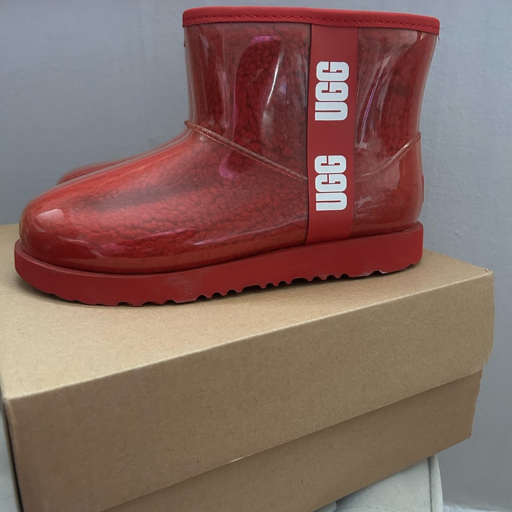 UGG Vibrant Red Cozy Footwear